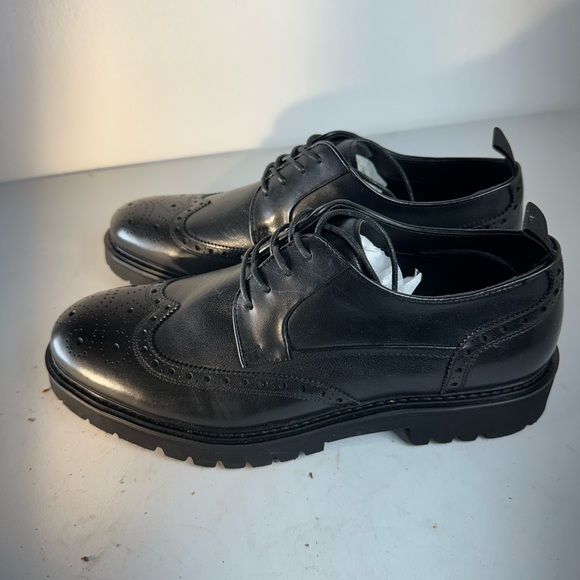 Steve Madden Men’s EMERI Oxford Wingtip Shoes - Size 9.5M (Leather Upper) - Picture 3 of 13